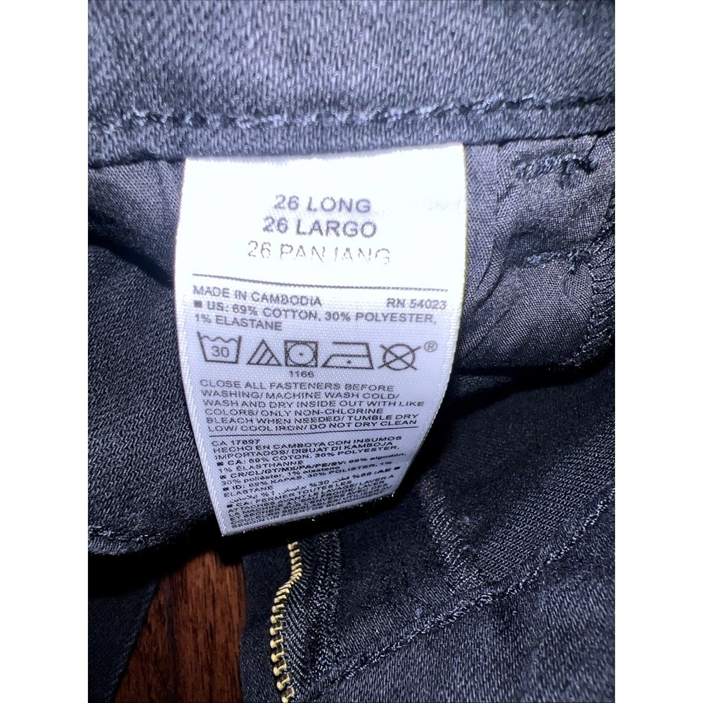 Old Navy Black High Rise Super Skinny Stretch Denim Jeans Women's Plus Sz 26 NWT - Picture 9 of 9